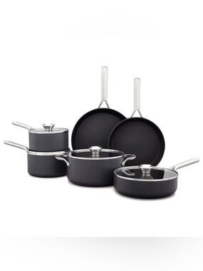 OXO Ceramic Professional Non-Stick 10-Piece Cookware Set - Sealed & NWT